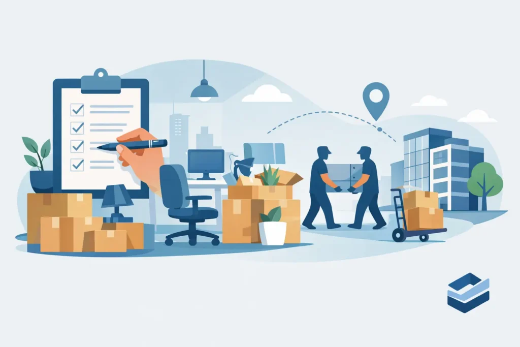 Office Relocation Checklist for a Low-Stress Move