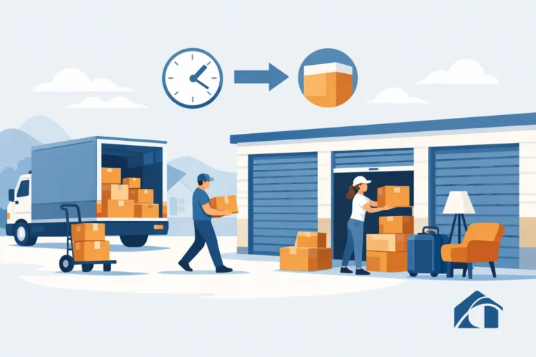 When Short Term Storage During a Move Helps