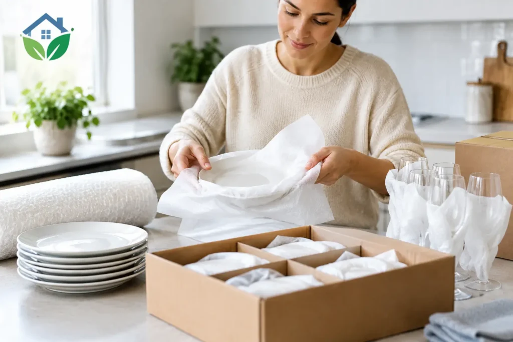 Kitchen Packing Methods That Prevent Breakage