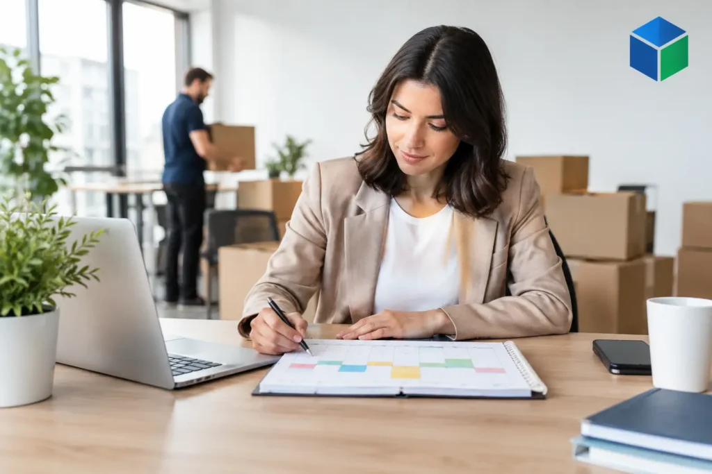 Office Move Timeline: A Practical 12-Week Plan