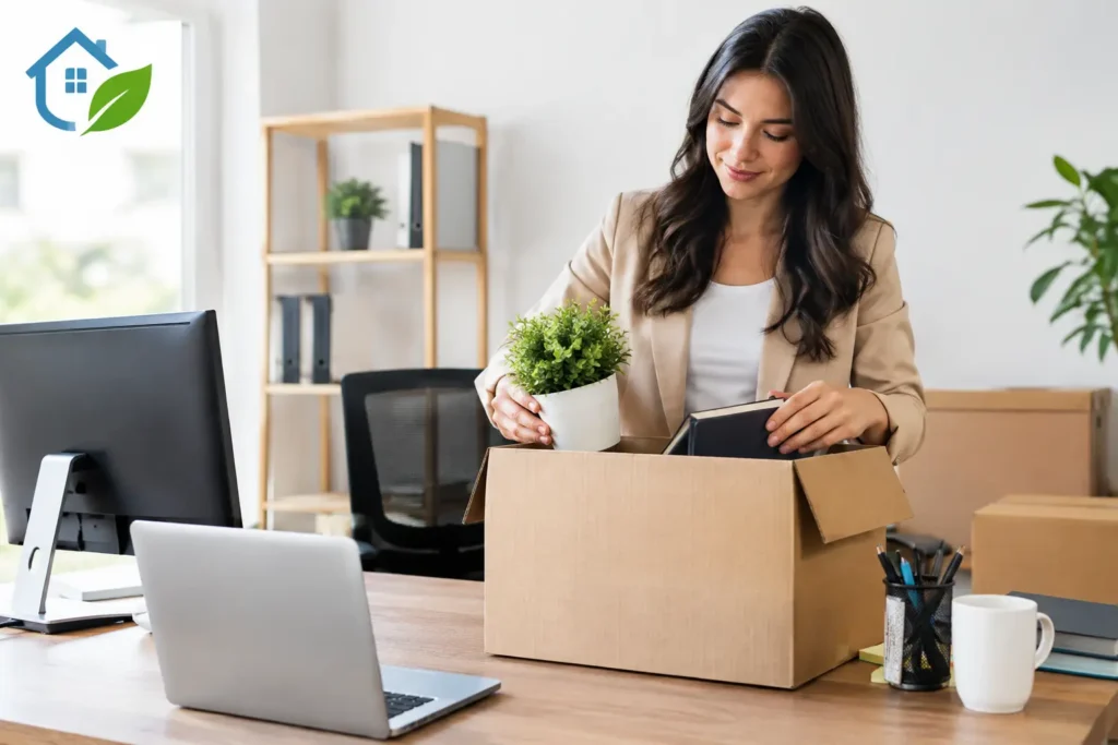 Packing a Home Office Without Lost Work
